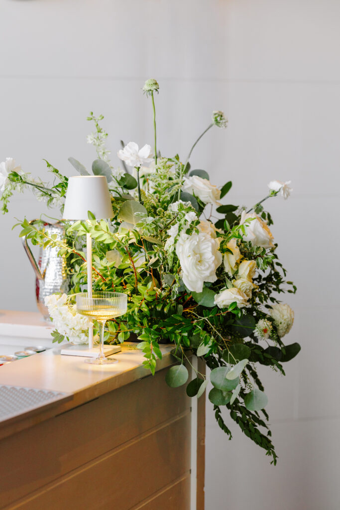 Floral arrangement at the Cliff House in Maine.