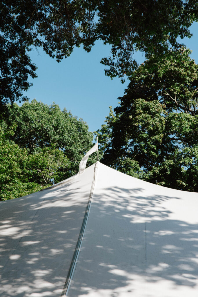 Photo of tent at the Floriana in Ipswich, Massachusetts